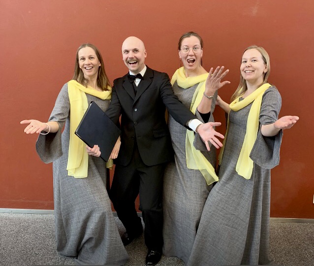 Juuri ennen keikkaa! Kevätkonsertti Raision Martinsali 2024